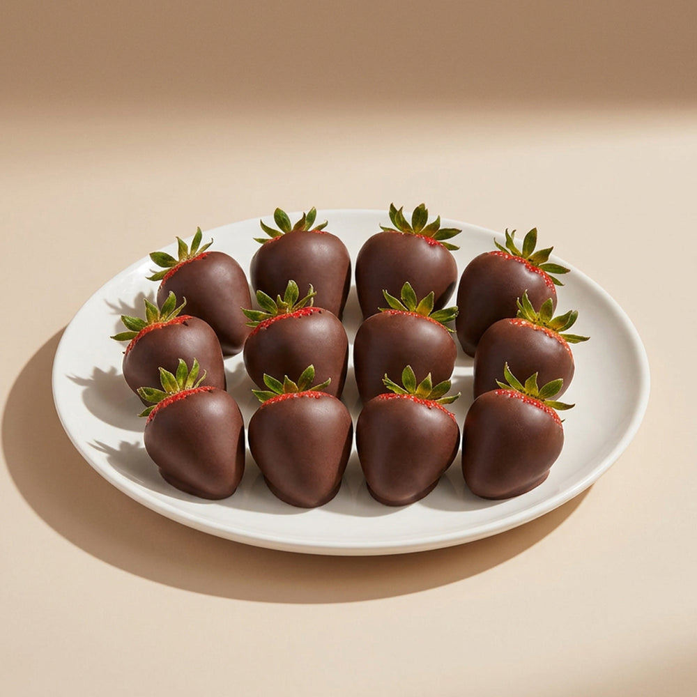 Dark Chocolate Covered Strawberries