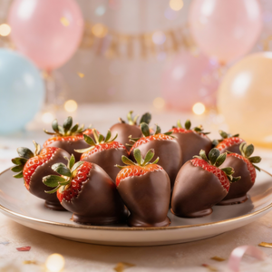 Birthday Milk Chocolate Covered Strawberries Chocolate Covered