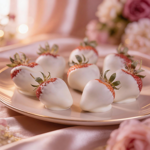 Her Favourite White Chocolate Covered Strawberries Chocolate Covered