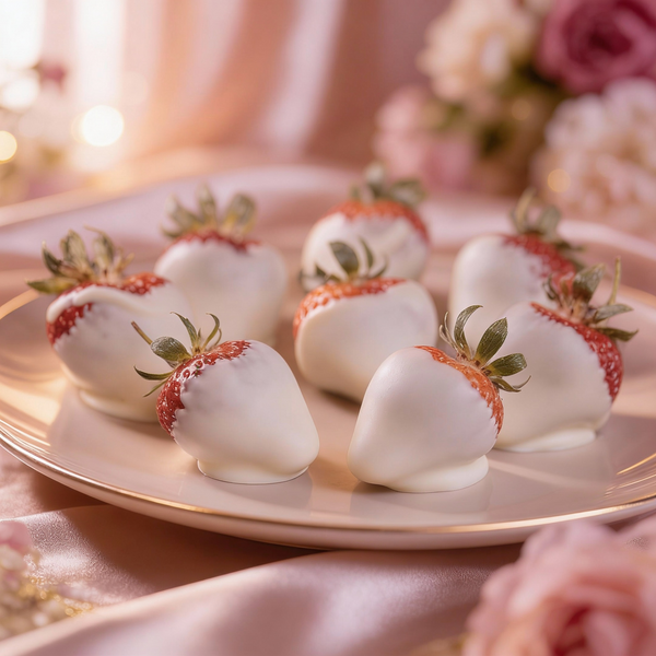 Her Favourite White Chocolate Covered Strawberries Chocolate Covered
