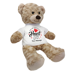 Customizable 22'' Teddy Bear Chocolate Covered Bloomex
